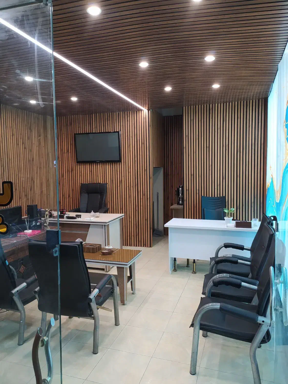 سقف کشسان آرمسترانگ تایل پی وی سی pvcماربل ترمووال|خدمات پیشه و مهارت|لاهیجان, شیشه گران|دیوار