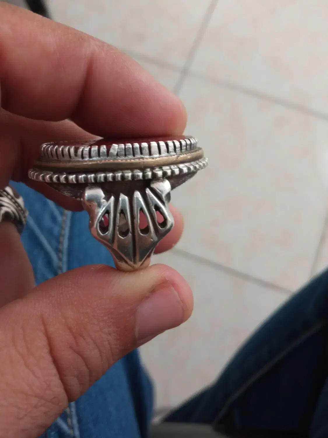 انگشتر عقیق|جواهرات|تبریز, |دیوار