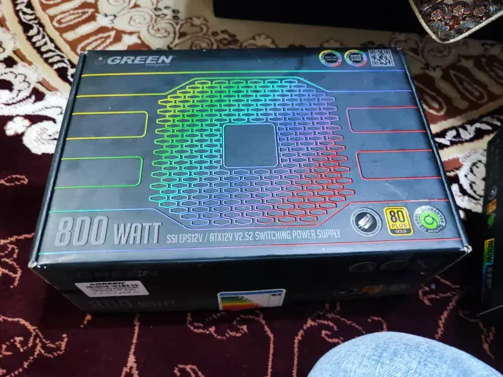 پاور ۸۰۰ وات گرین|قطعات و لوازم جانبی رایانه|لار, |دیوار