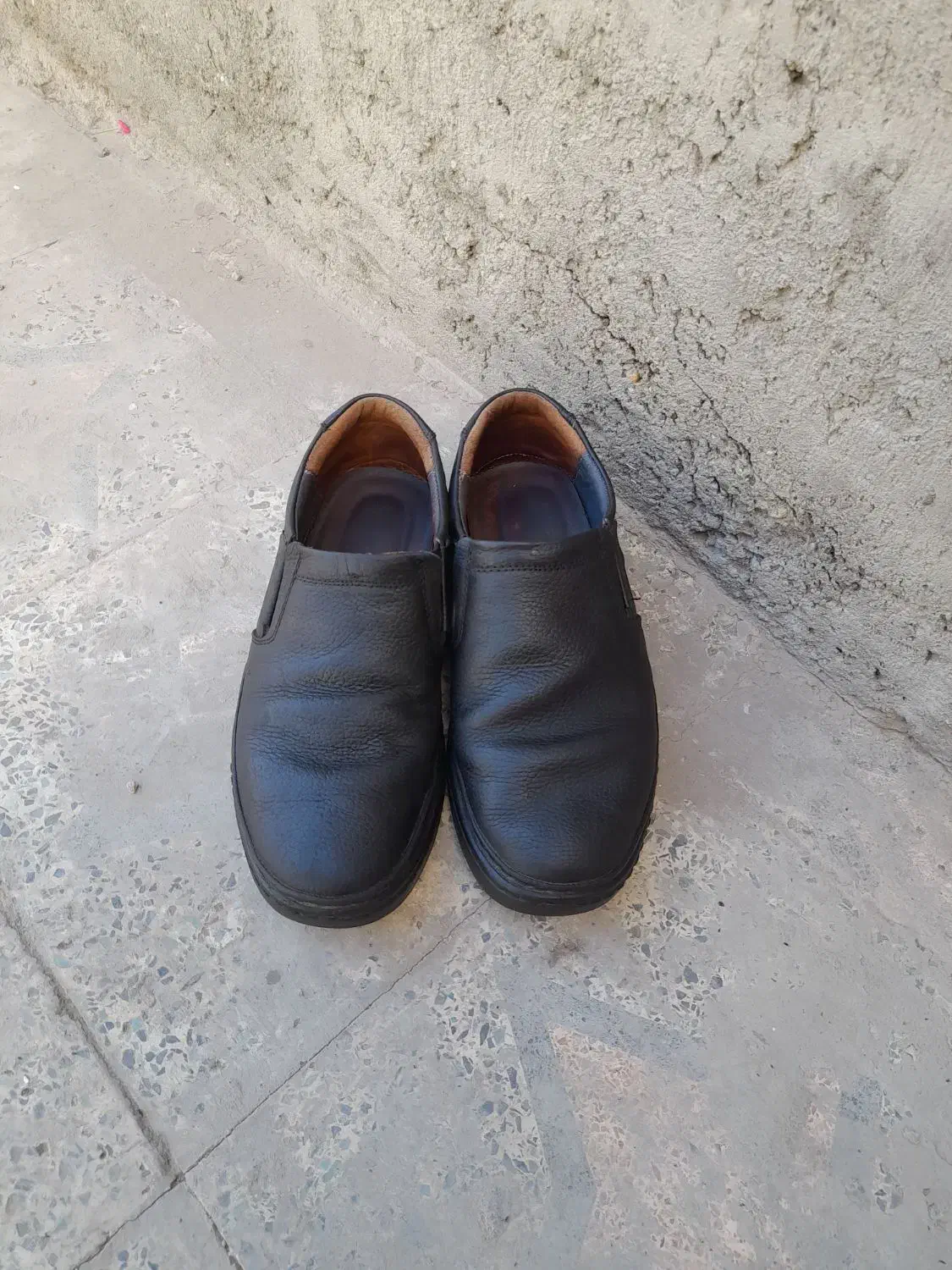 کفش چرم اصل اصل سایز ۴۱|کیف، کفش، کمربند|سیرجان, |دیوار