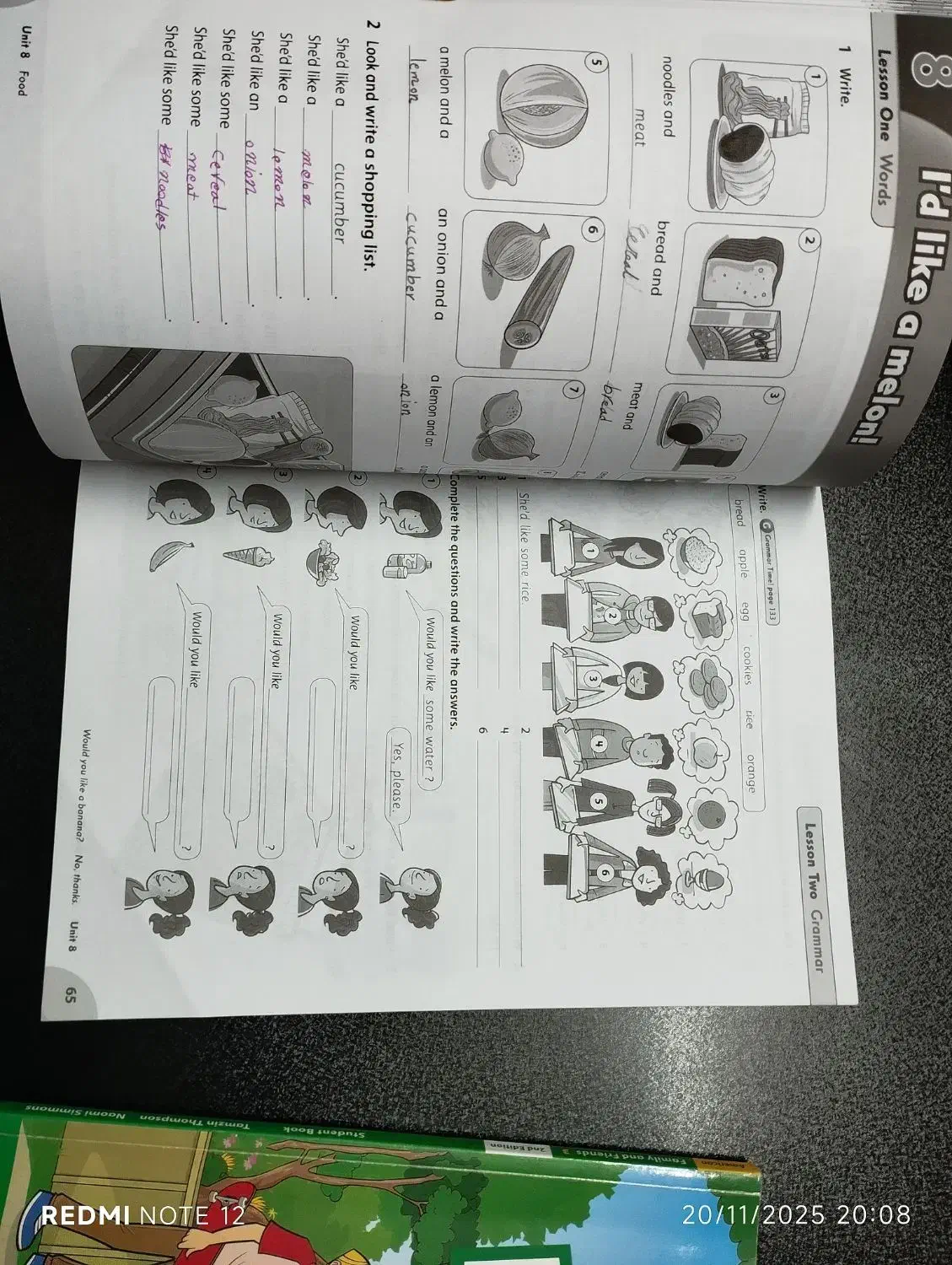 کتاب زبان|کتاب و مجله آموزشی|پرند, فاز ۲|دیوار