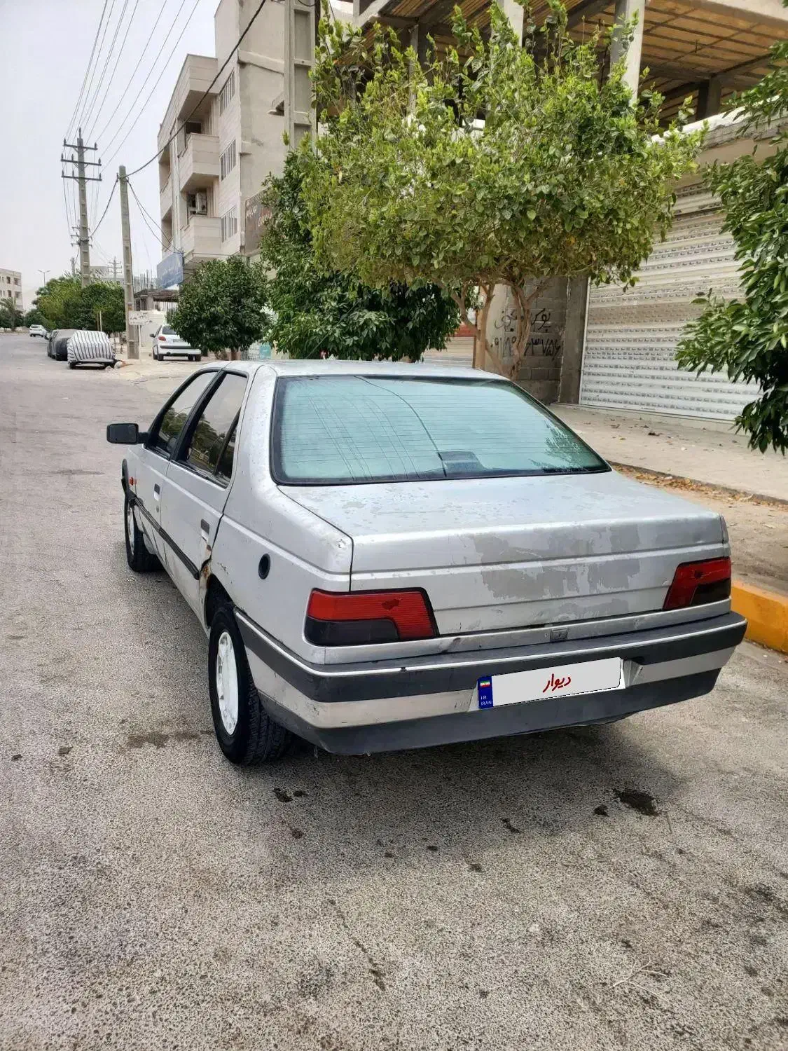 ۴۰۵ نقره ای مدل 1387|خودرو سواری و وانت|جم, |دیوار