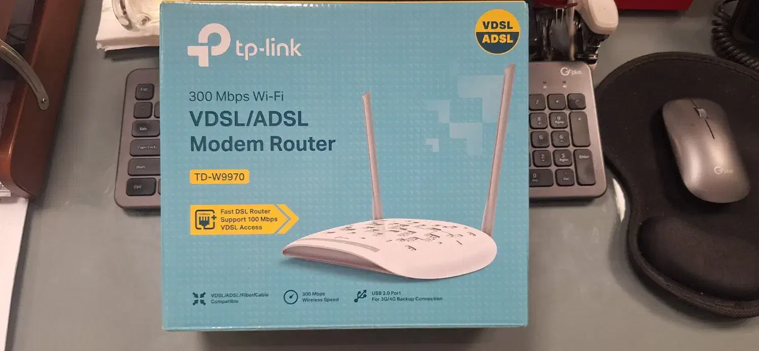 مودم ADSL و وای فای تی پی لینک TD-W9970|مودم و تجهیزات شبکه|تهران, ایرانشهر|دیوار