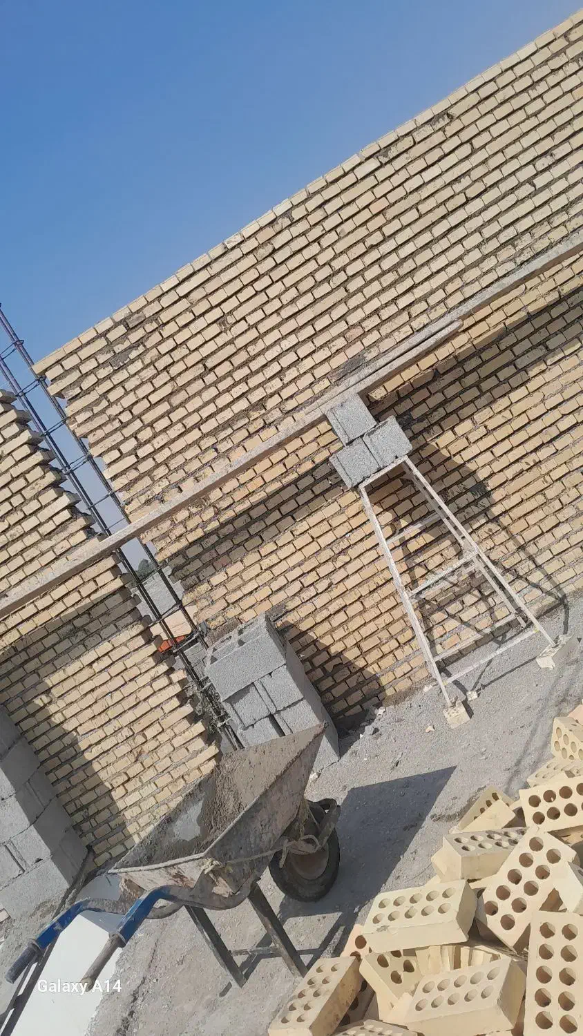 بنای دیوار چینی بلوک چینی بنا|خدمات پیشه و مهارت|دزفول, |دیوار