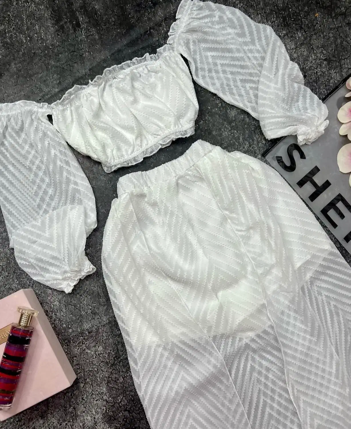 ست کراپ و دامن (شورتک دار)|لباس|مراغه, |دیوار