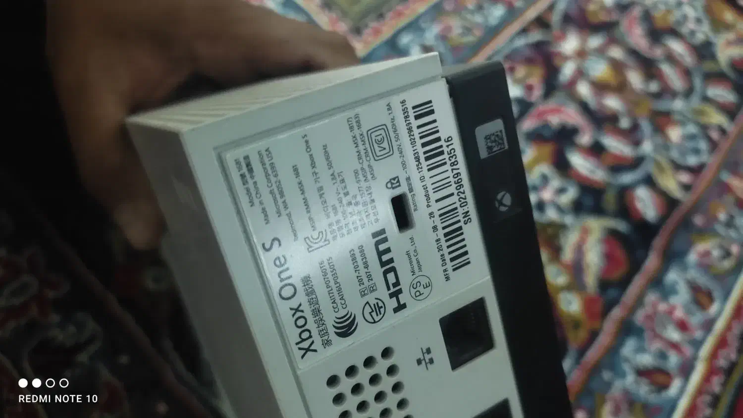 xbox one s|کنسول، بازی ویدئویی و آنلاین|قم, زاویه|دیوار