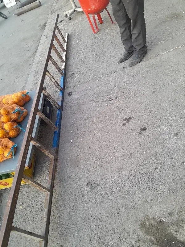 نردبان فلزی ۳ونیم متری|مصالح و تجهیزات ساختمان|تهران, خلازیر|دیوار