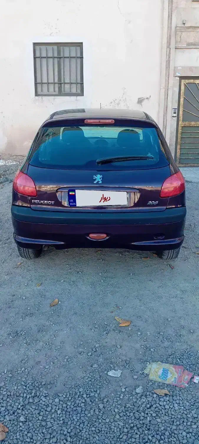 پژو ۲۰۶ تیپ۲ مدل ۹۰|خودرو سواری و وانت|دماوند, گیلاوند|دیوار