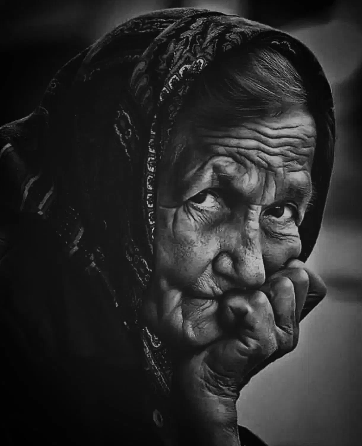 بنقاشی سیاه قلم چهره|تابلو، نقاشی، عکس|پردیس, فاز ۱۱|دیوار
