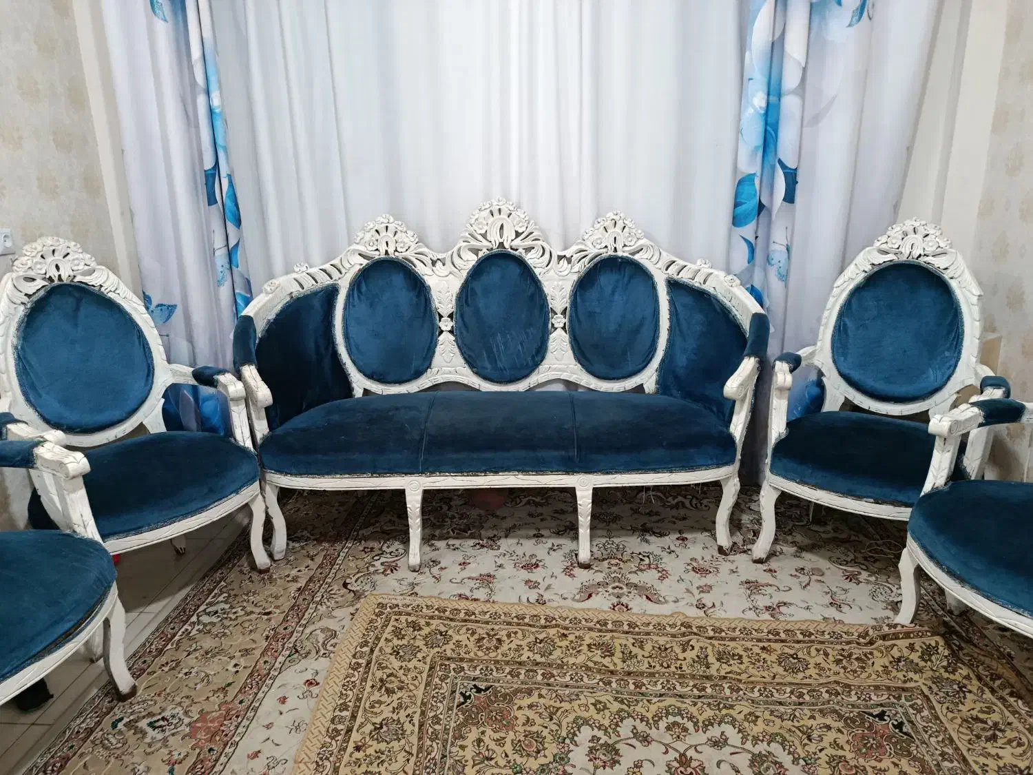 مبل مناسب خانه باغ بدون فرورفتگی|مبلمان خانگی و میز عسلی|سبزوار, قائم|دیوار