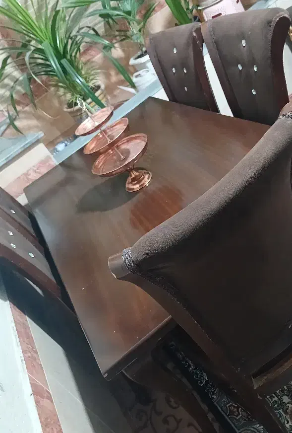 میز غذا خوری ۶نفره|میز و صندلی غذاخوری|کازرون, |دیوار