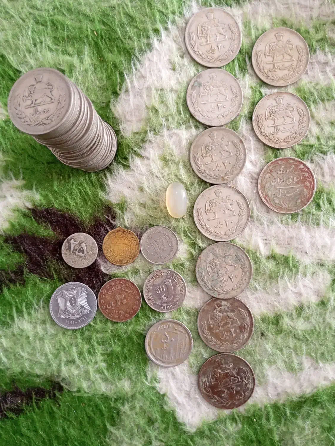 سکه های قدیمی|کلکسیون اشیاء عتیقه|گرمه, |دیوار