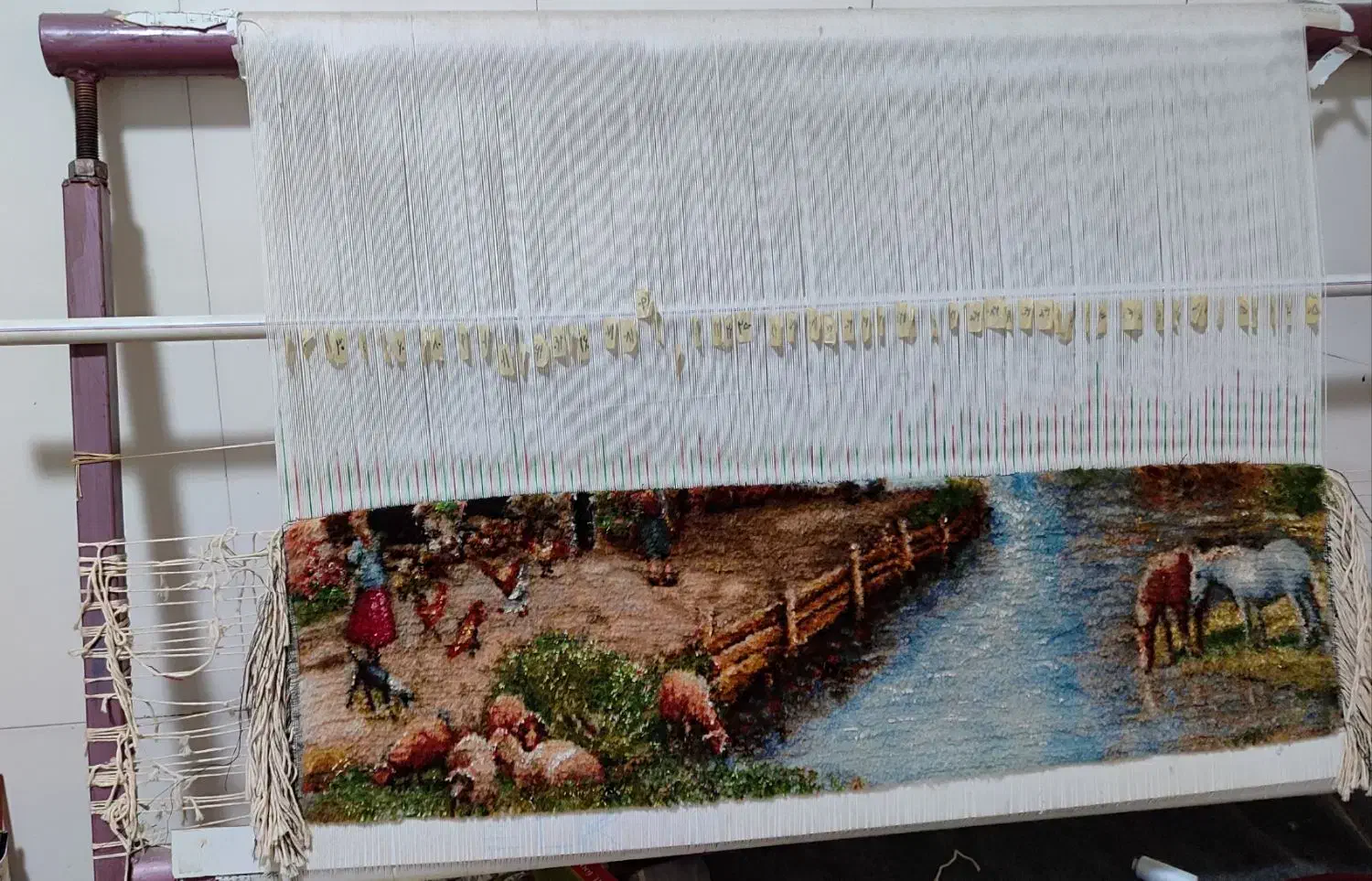 تابلو دست باف|تابلو فرش|کرمانشاه, |دیوار