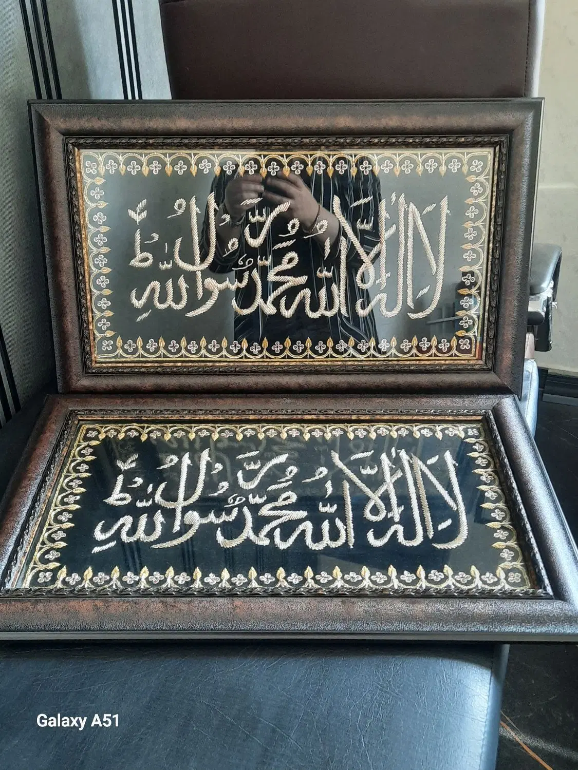 تابلونفیس طلاکوب کاردست دوعدد|تابلو، نقاشی، عکس|تهران, جردن|دیوار