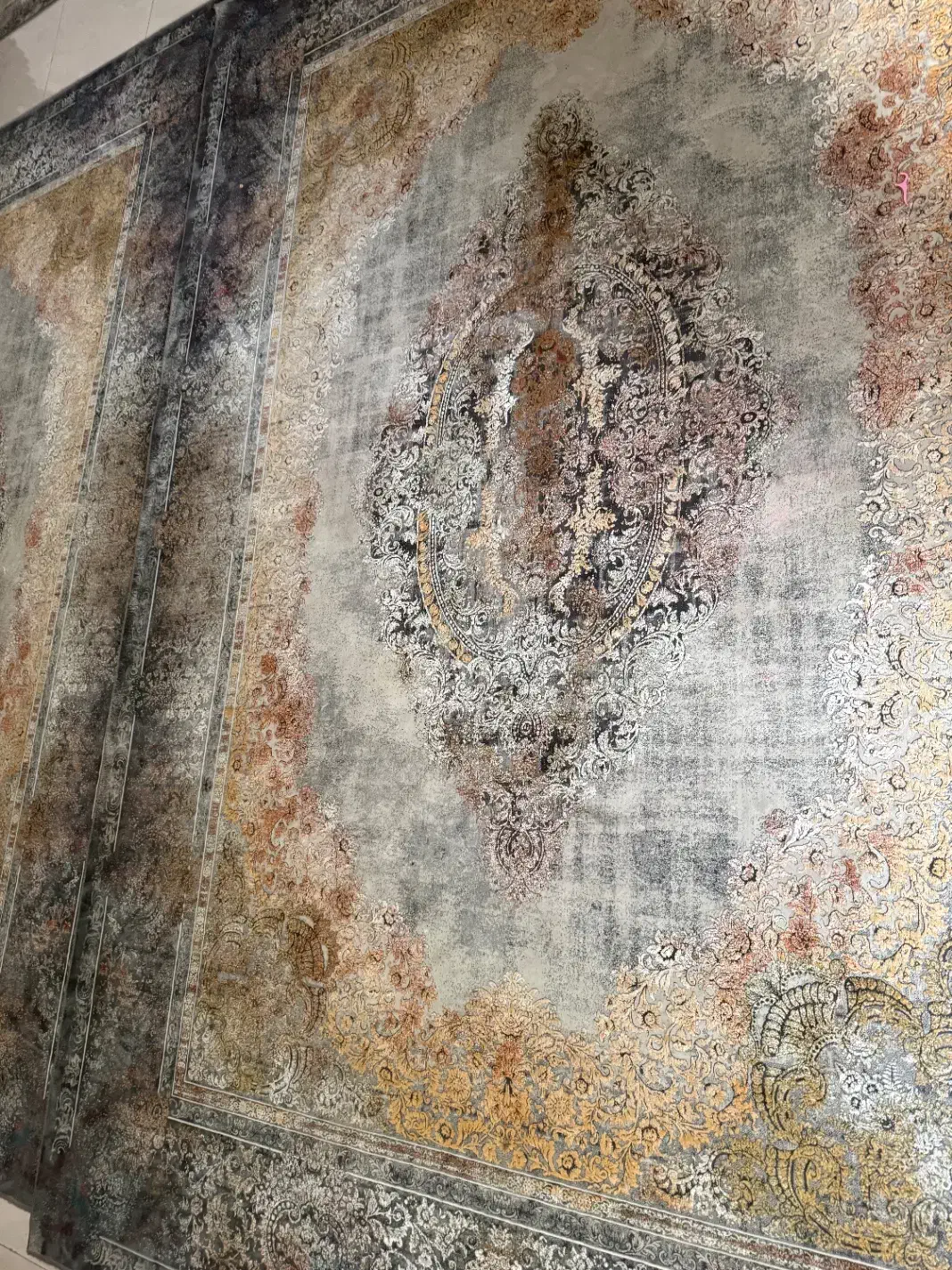 فرش ۱۲۰۰شانه سه بعدی|فرش|رشت, سلیمانداراب|دیوار