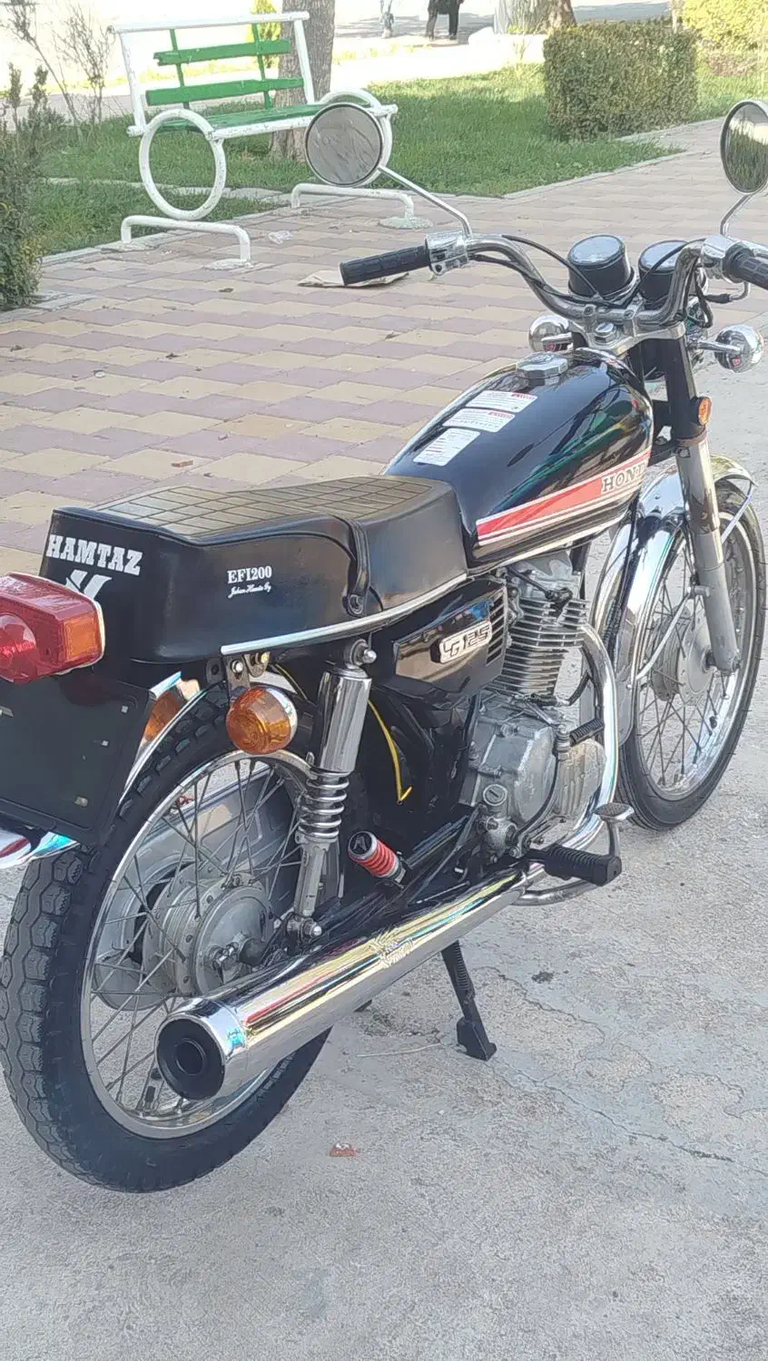 هوندا ۱۲۵ مزایده مدل ۱۳۸۳|موتورسیکلت|اردبیل, |دیوار