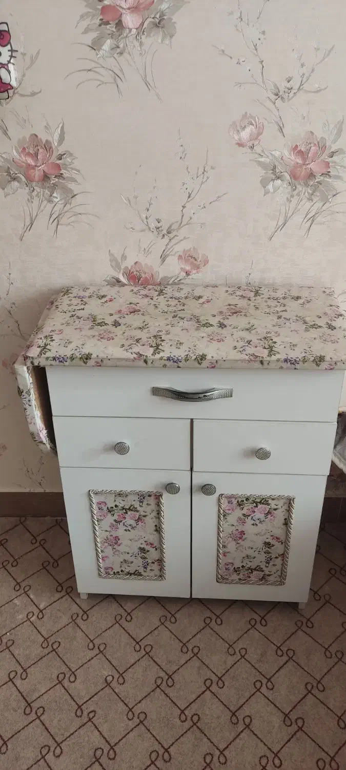 میز چرخ خیاطی و اتو|اتو و لوازم اتو|محمدیه-قزوین, |دیوار