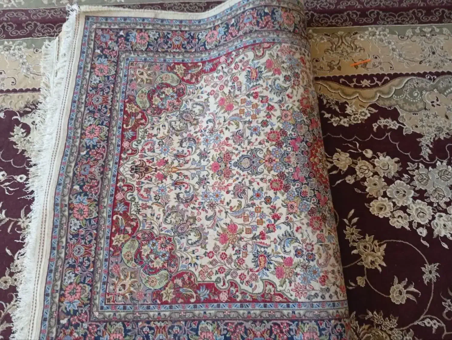 قالی دستباف|فرش|شیراز, سلطان آباد|دیوار