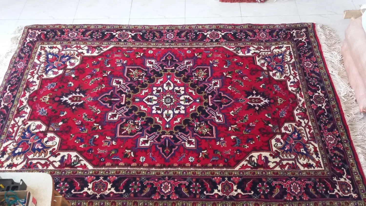 فرش هریس ریز بافت|فرش|مشگین شهر, |دیوار