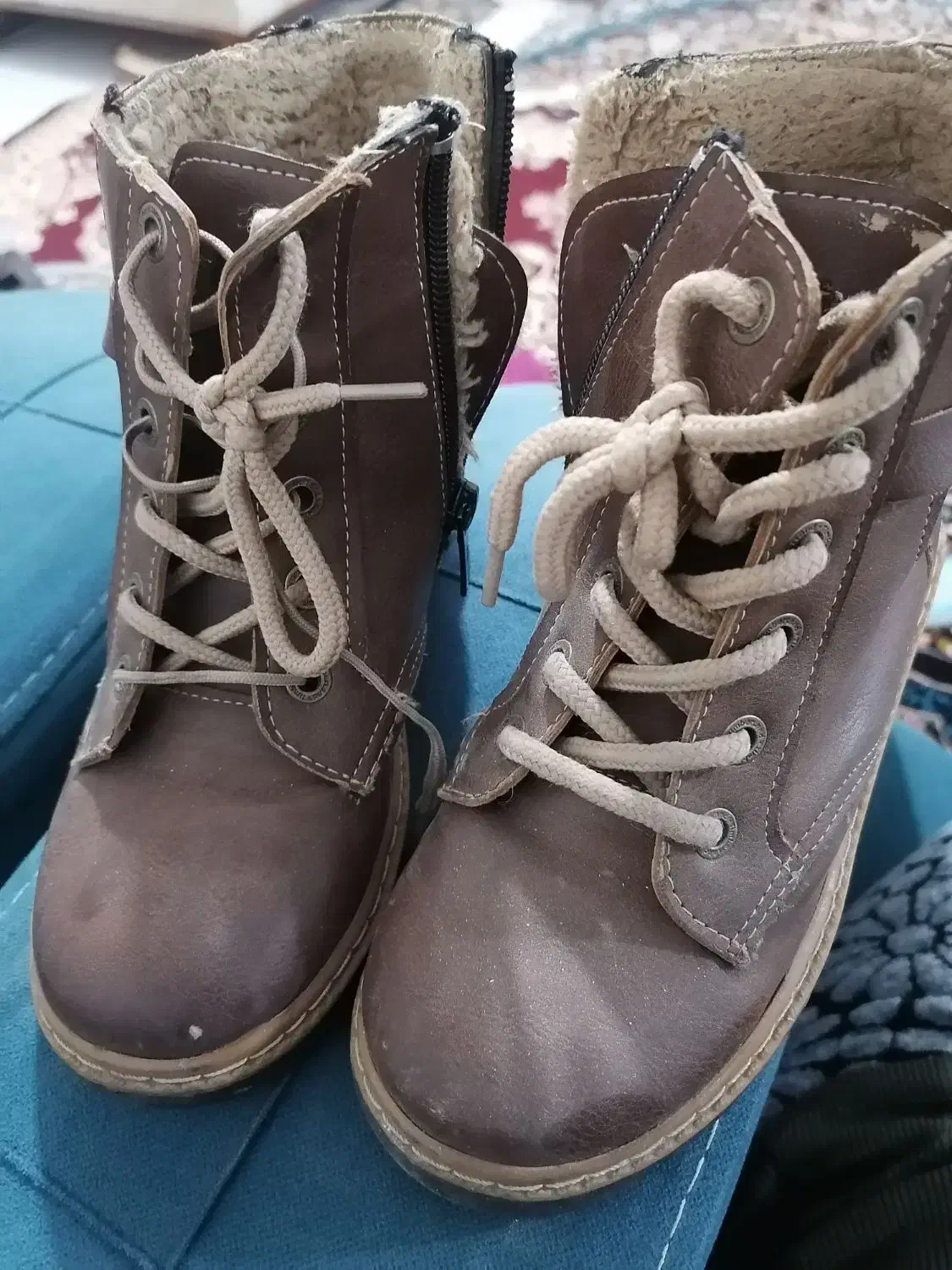 نیم بوت دخترونه سایز 32|کفش و لباس بچه|بجنورد, |دیوار