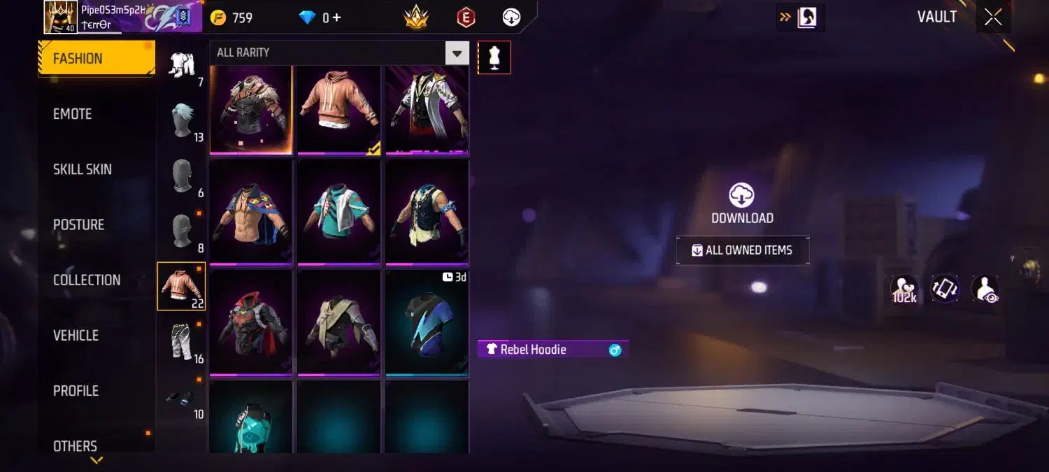 اکانت فری فایر|کنسول، بازی ویدئویی و آنلاین|مسجد سلیمان, |دیوار