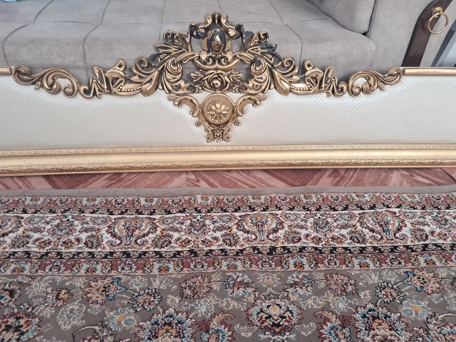 کتیبه پرده|پرده، رانر، رومیزی|قم, باغ شازده|دیوار