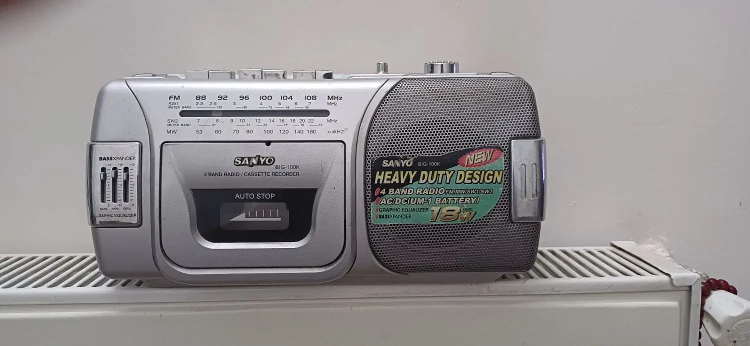 ۴ عدد رادیو ضبط قدیمی و نوستالژی|سیستم صوتی خانگی|مشهد, چهارچشمه|دیوار