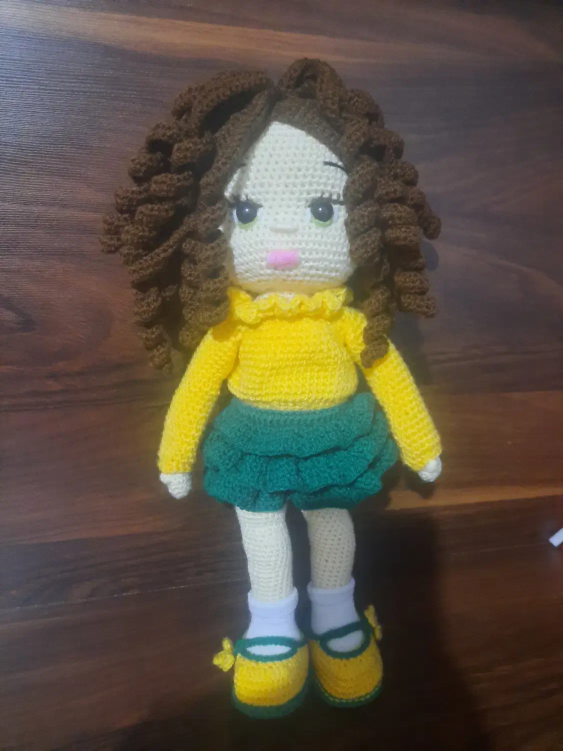 عروسک بافتنی دختربابونه|اسباب‌‌بازی|تهران, باغ خزانه|دیوار