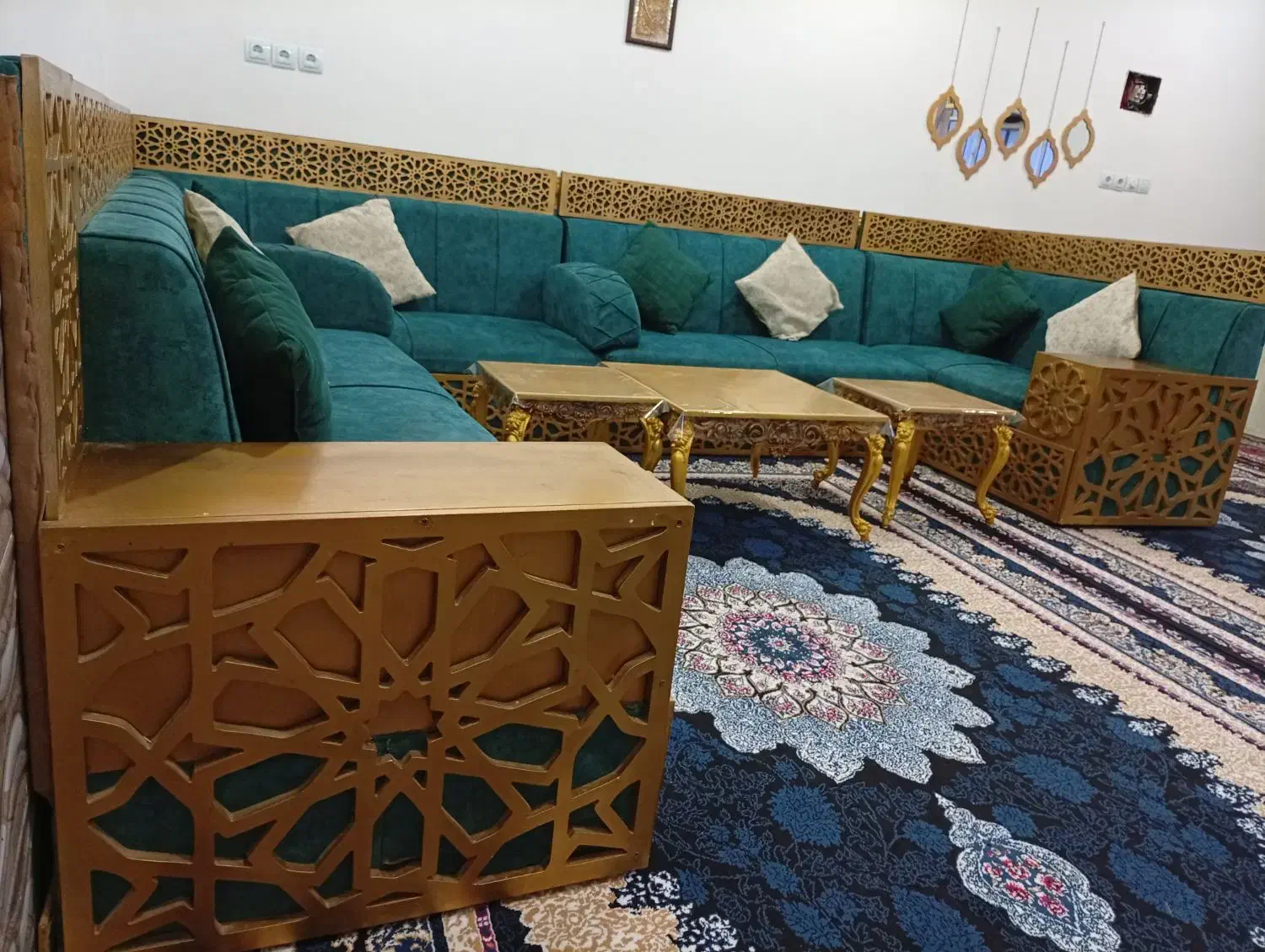 مبل مغربی|مبلمان خانگی و میز عسلی|کارون, |دیوار