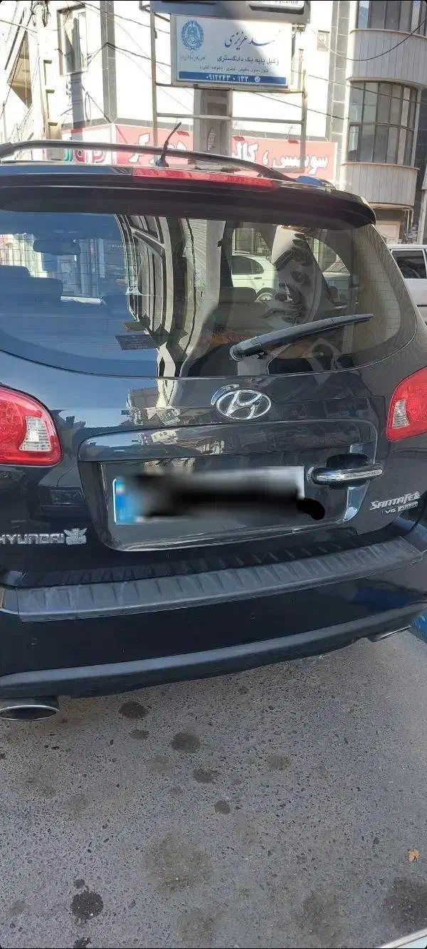 سانتافه ۲۰۰۹ مشکی فول شرکتی|خودرو سواری و وانت|نظرآباد, نظرآباد|دیوار