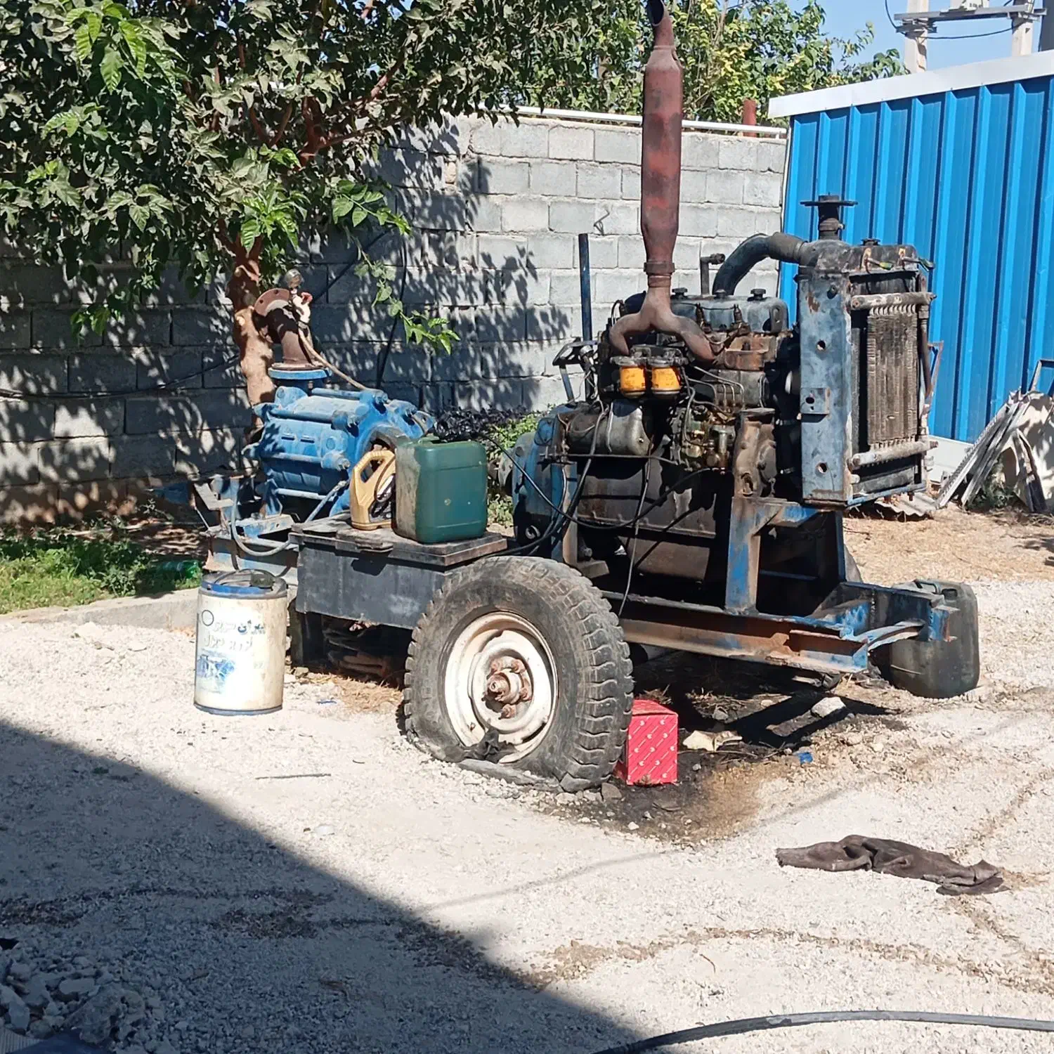 موتور آب رومانی با پمپ جهارطبق|ماشین‌آلات صنعتی|سرپل ذهاب, |دیوار