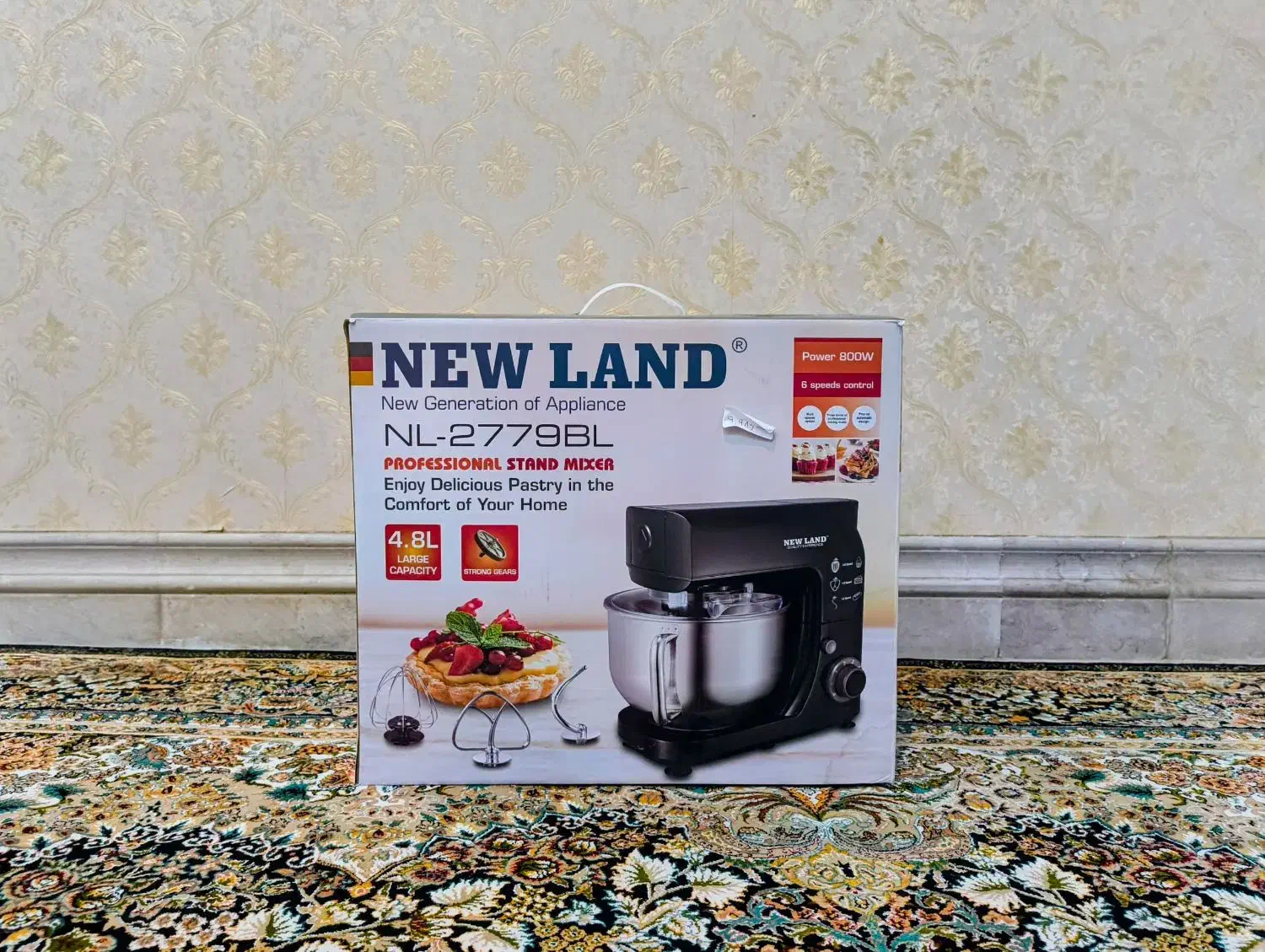 همزن حرفه New Land مدل NL-2779BL|سایر لوازم برقی|رفسنجان, |دیوار