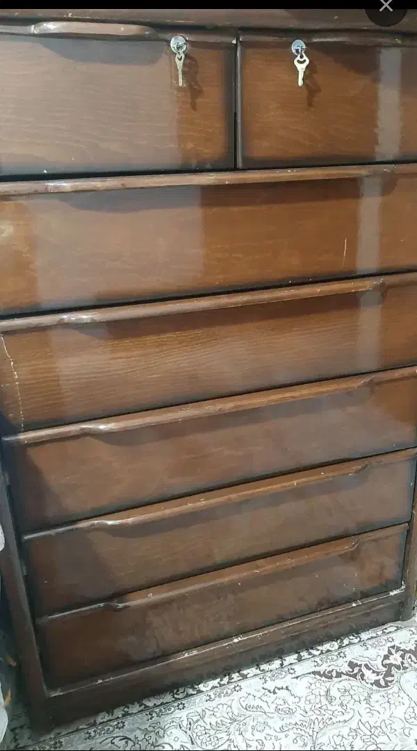 دراور بزرگ۷ کشو محکمباعرض۹۰سانتی مترطول۱۳۰ وقطر۴۵|جاکفشی، کمد، دراور|شاهینشهر, مسکن مهر|دیوار