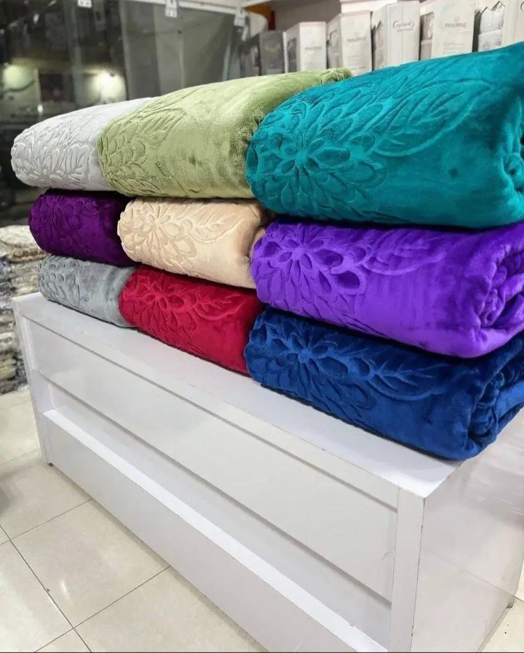 پتوی گلبافت آی سان|رختخواب، بالش، پتو|نقده, |دیوار