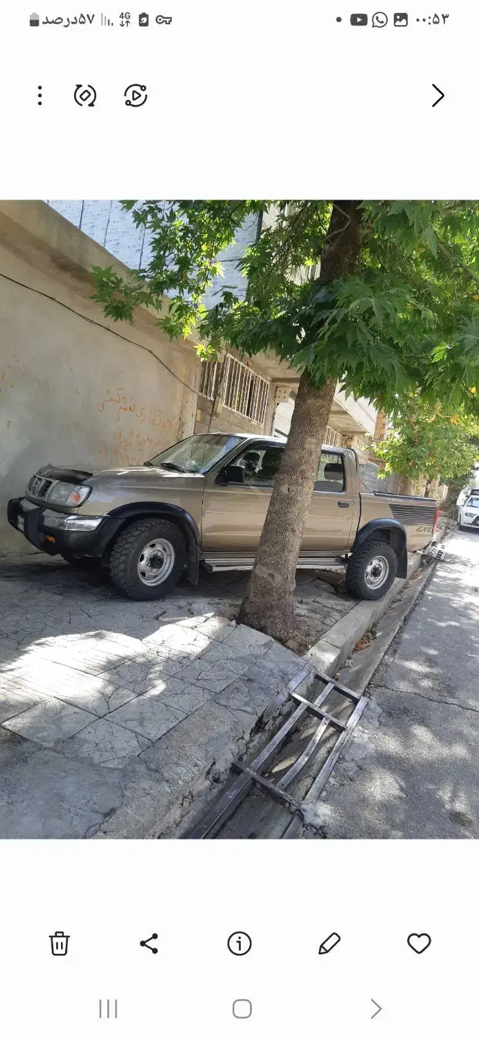 پیکاپ مدل ۸۱بدون رنگ|خودرو سواری و وانت|یاسوج, |دیوار
