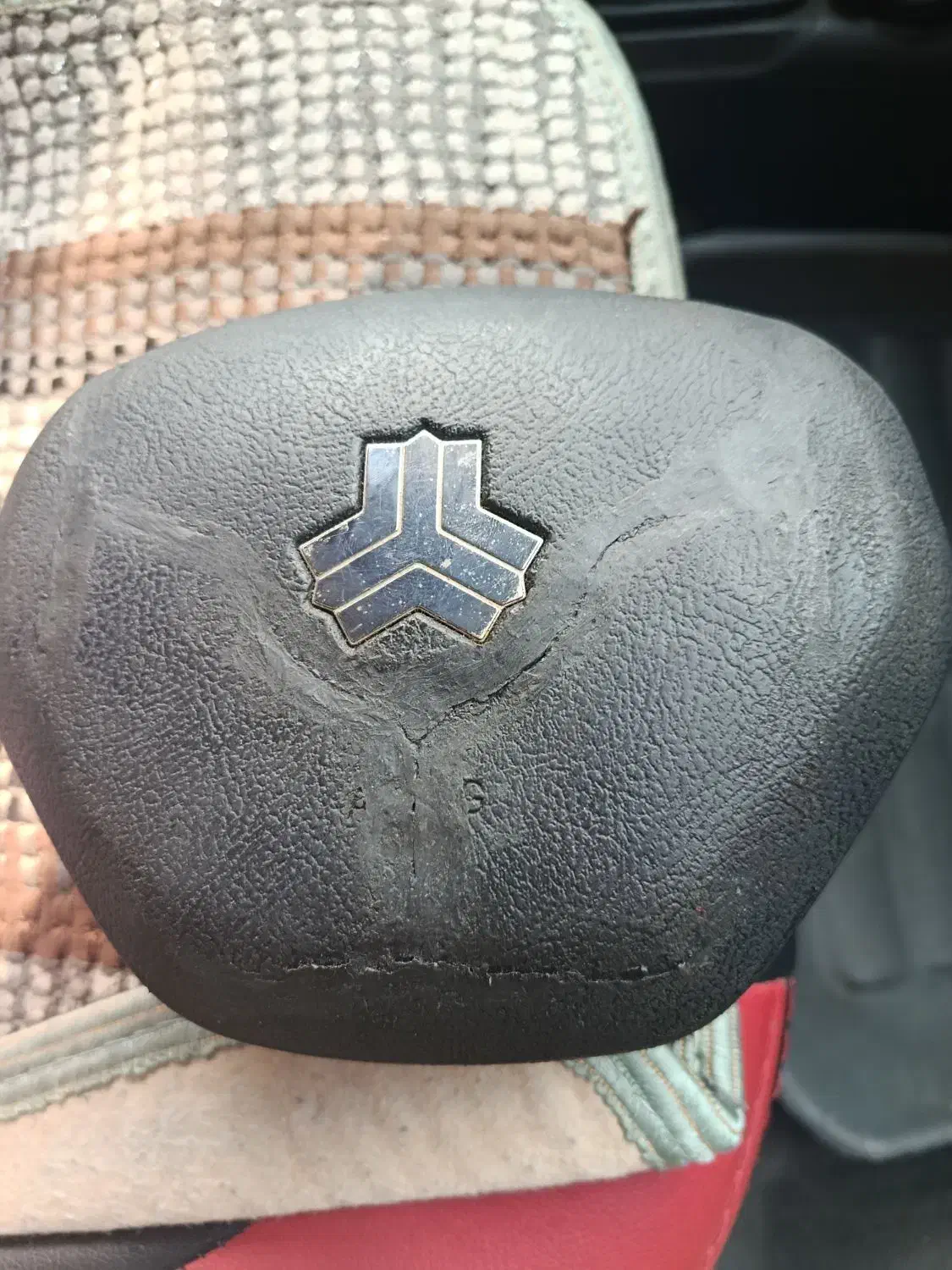 ایربگ باز شده ساینا|قطعات یدکی و لوازم جانبی|قائمشهر, |دیوار