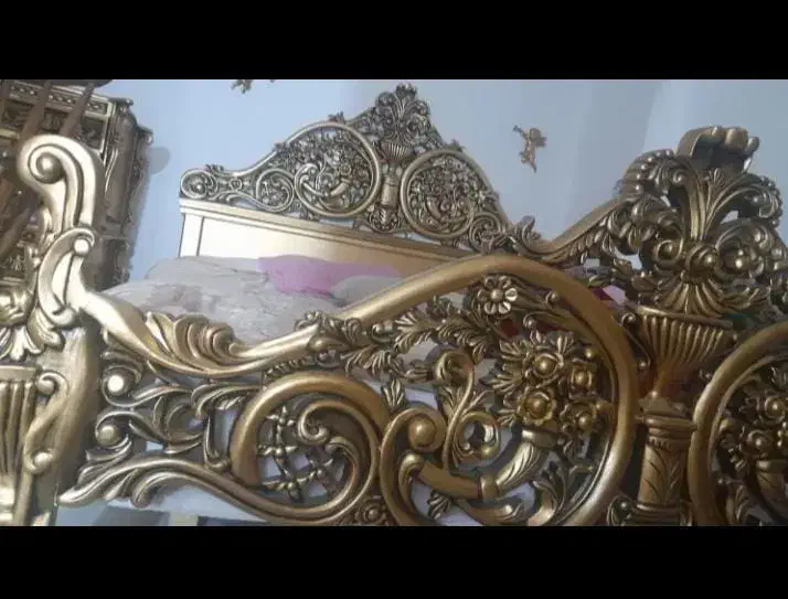 سرویس خواب سلطنتی دونفره|تخت و سرویس خواب|سنندج, |دیوار