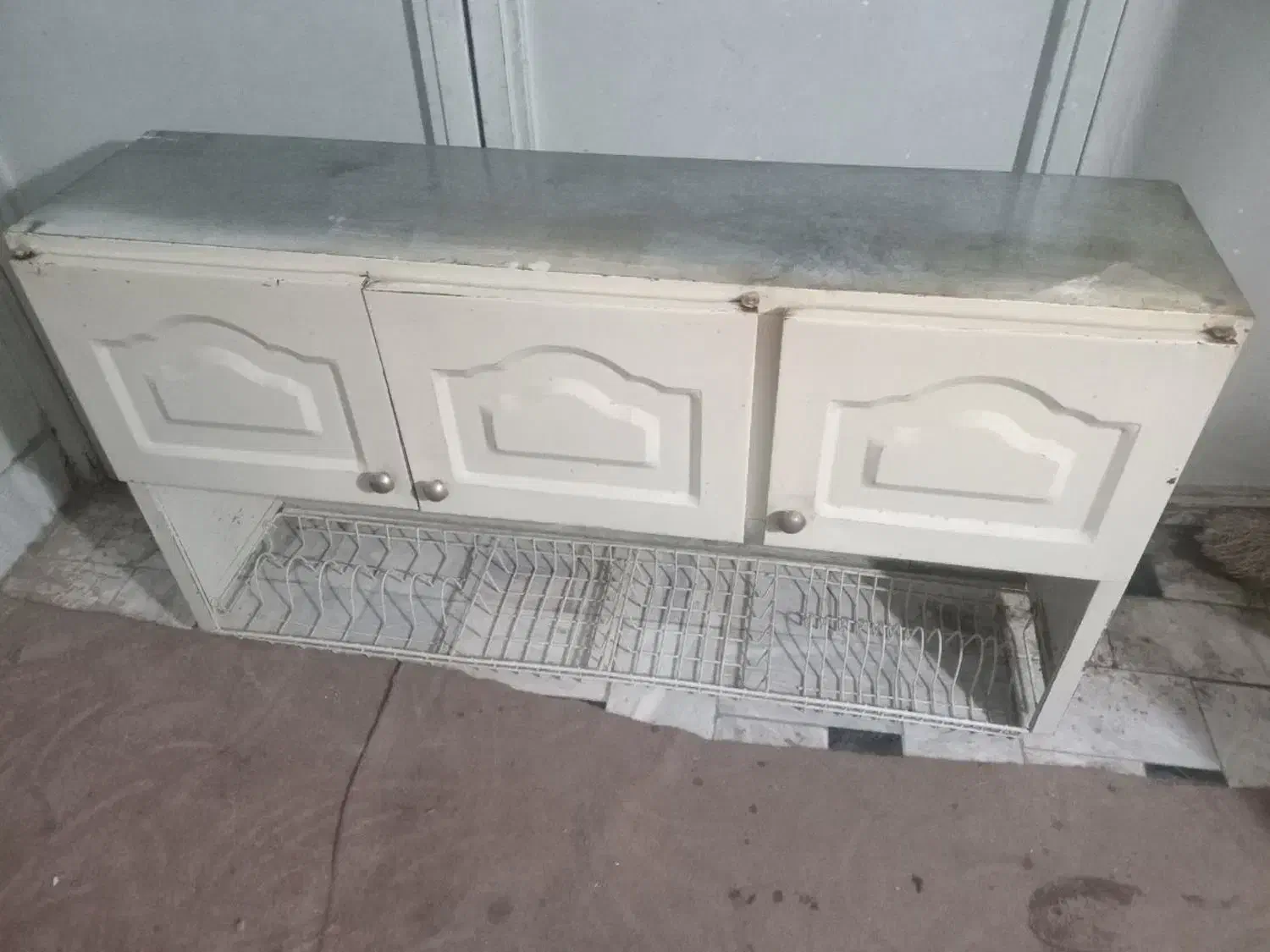 کابینت آبچکان|آب‌چکان و نظم‌دهنده ظروف|قم, چهل درخت‎|دیوار