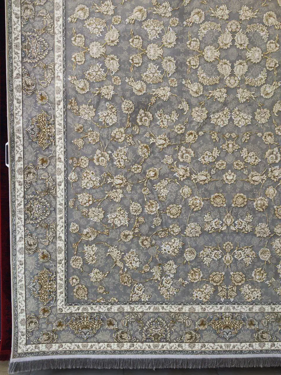 فرش 12 متری /700شانه /تمام نخ|فرش|ارم, |دیوار