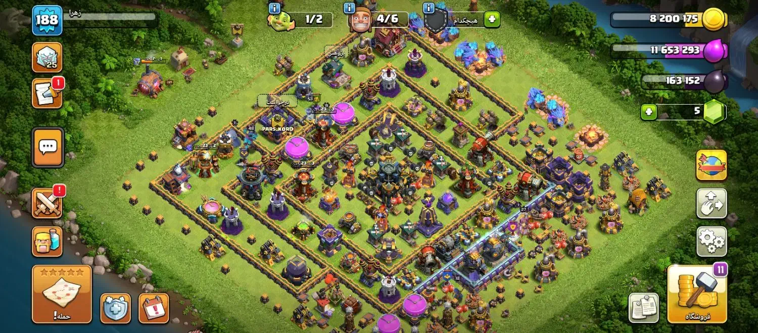 کلش آف کلش توان ۱۷|کنسول، بازی ویدئویی و آنلاین|ارومیه, |دیوار