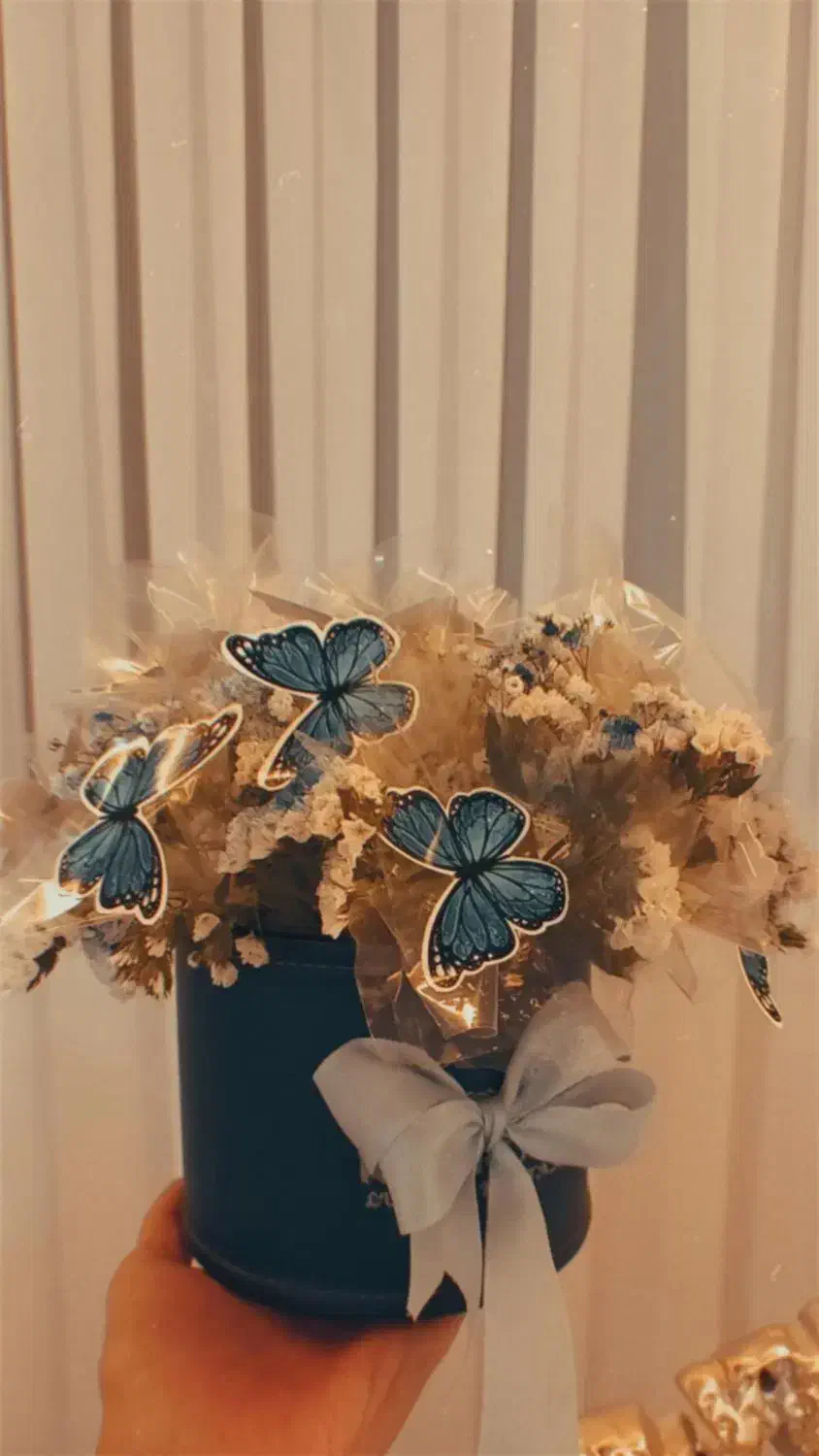 بوکت پروانه|گل مصنوعی|خمین, |دیوار