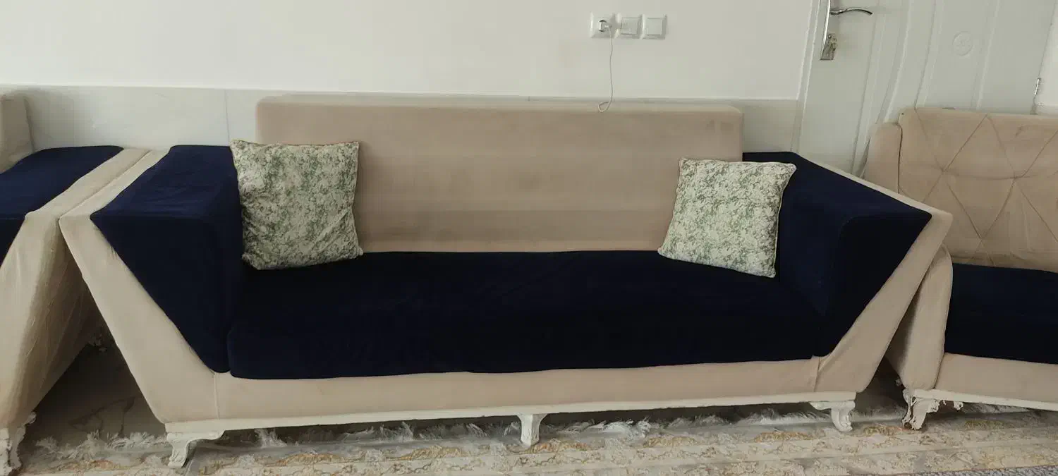 مبل ۷نفره|مبلمان خانگی و میز عسلی|بانه, |دیوار