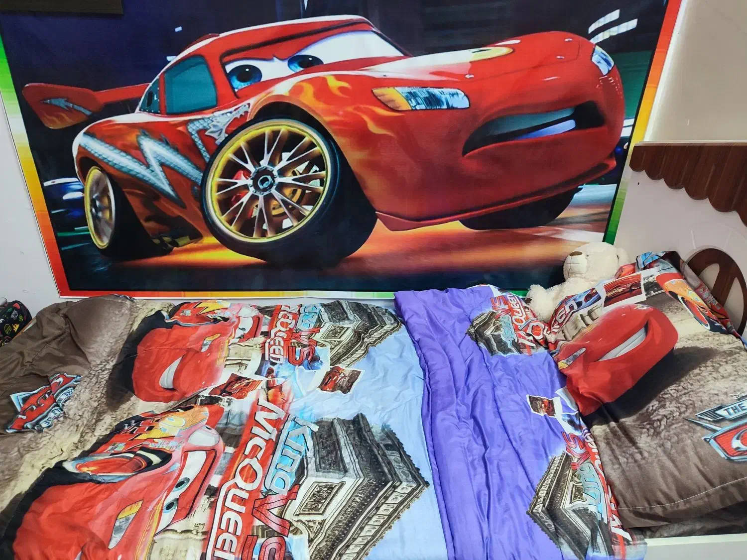 روتختی کودک طرح مک کوین ۴ تکه همراه با بنر مک کوین|سرویس روتختی|اصفهان, جلفا|دیوار