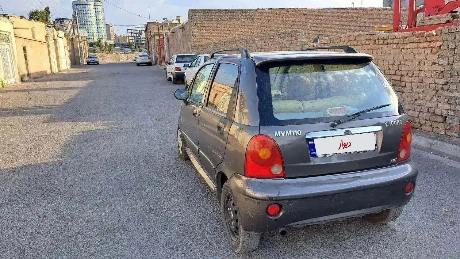 ام وی ام 110اتومات کارخانه کارکرد 112 چهار سیلندر|خودرو سواری و وانت|قم, زنبیل آباد|دیوار