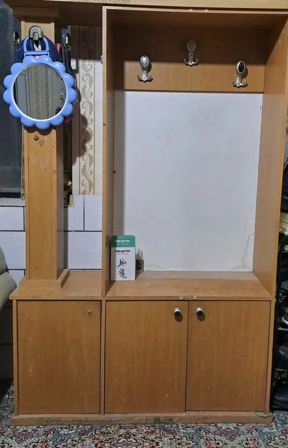 جاکفشی|جاکفشی، کمد، دراور|کرمان, |دیوار