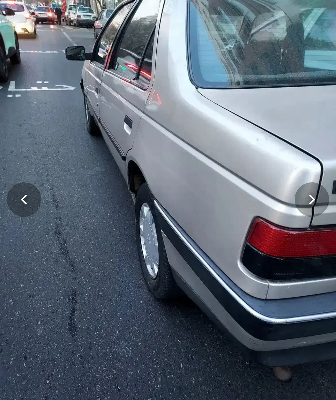 پژو ۴۰۵ نقره ای مدل ۹۱|خودرو سواری و وانت|تهران, پردیسان|دیوار