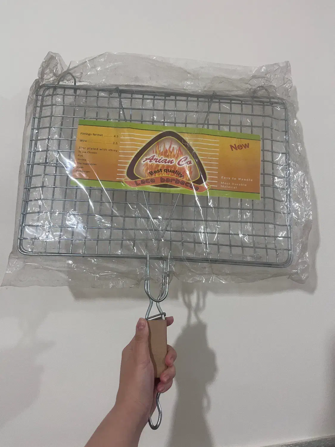 توری کباب بزرگ نو مناسب مسافرت وباغ وجهیزیه|ظروف پختوپز|ساوه, |دیوار