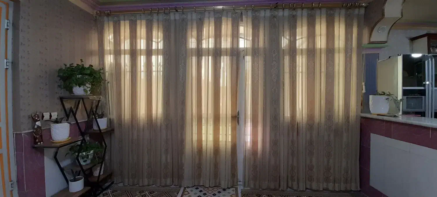 پرده|پرده، رانر، رومیزی|قم, شهرک امام حسن|دیوار