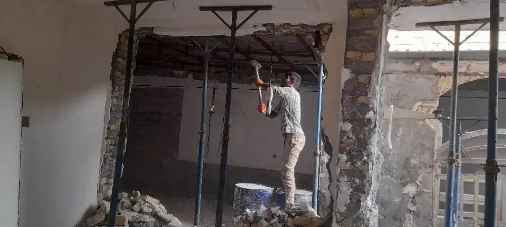 کنده کاری و تخریب کاری از صفر تا صد با ابزار کامل|خدمات پیشه و مهارت|بندرعباس, |دیوار