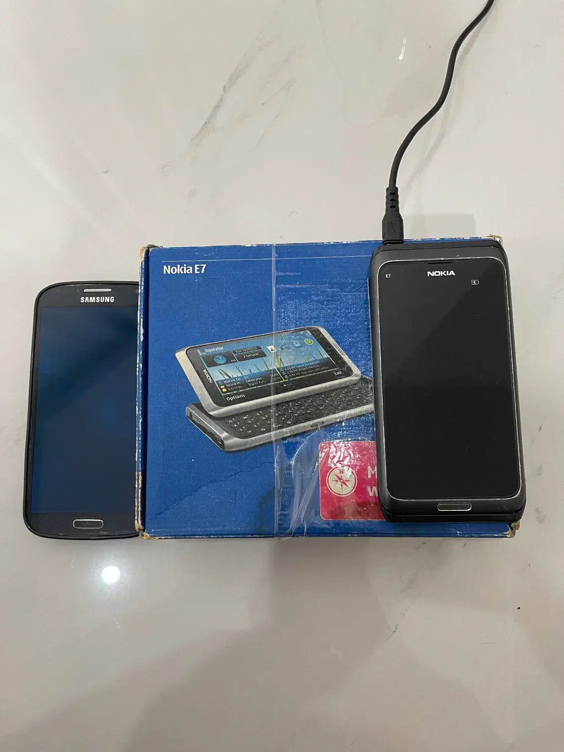 نوکیا E7|موبایل|اراک, |دیوار